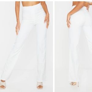 PLT White Trouser Pants NWT Size 6